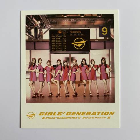 SNSD 2ND JAPANESE STUDIO ALBUM 'GIRLS & PEACE' OFFICIAL LIMITED
